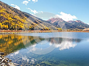 Crystal Lake along the Million Dollar Highway