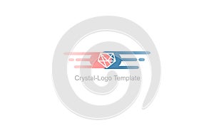 Crystal-logo template