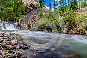 Crystal Mills Waterfall in Marble, Colorado