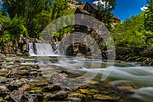 Crystal Mills Waterfall in Marble, Colorado