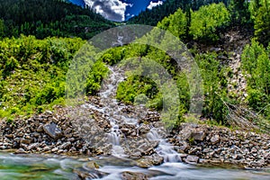 Crystal Mills Waterfall in Marble, Colorado