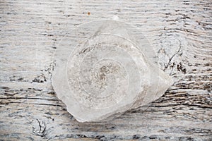 Crystal of mineral salt photo