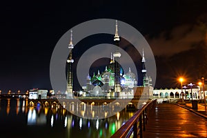 Crystal mosque in Kuala Terengganu, Malaysia