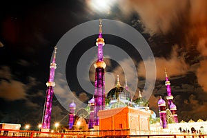 Crystal mosque in Terengganu, Malaysia photo