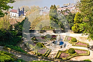 Crystal Palace gardens in Porto