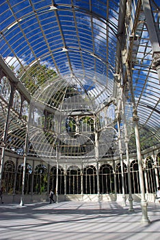 Crystal Palace in Retiro, Madrid