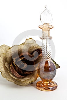 Crystal perfume bottle