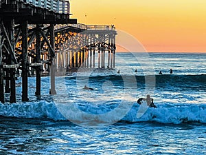 Crystal pier, san diego