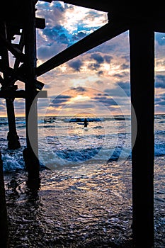 Crystal pier, san diego