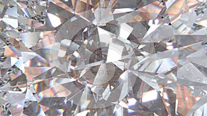 crystal refractions background