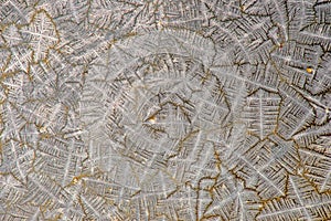 Crystal salt pattern