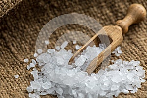Crystal sea salt