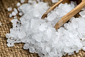 Crystal sea salt