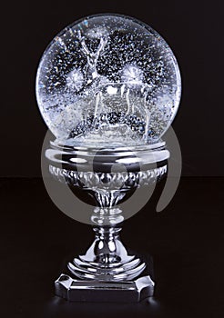 Crystal snow ball