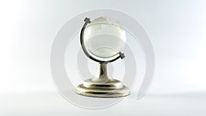 Crystal transparent Globe or globus isolated