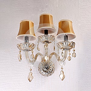 crystal wall lighting wall lamp