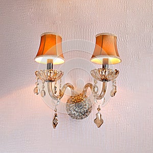 crystal wall lighting wall lamp