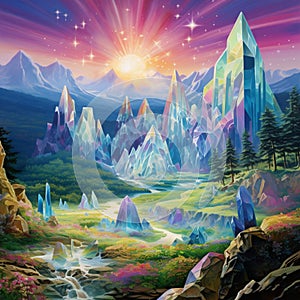 Crystalline Landscape
