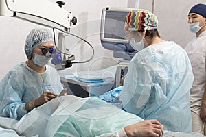 Crystalline lens replaceable surgical method