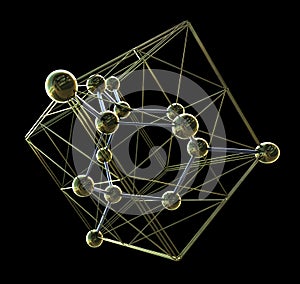 Crystalline structure of Diamond box