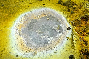 Crystallization of minerals