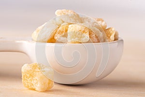 Crystallized Ginger in a Tablespoon