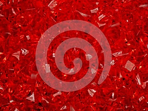 Crystals abstract background