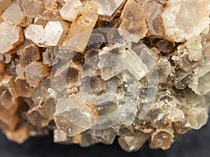 crystals of aragonite mineral specimen