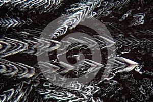 Crystals of Erythritol under the microscope