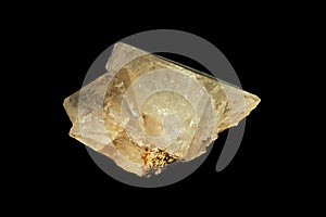 The crystals of fluorite