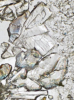 Crystals under Microscope