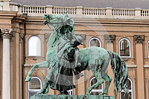 Csikos equestrian statue