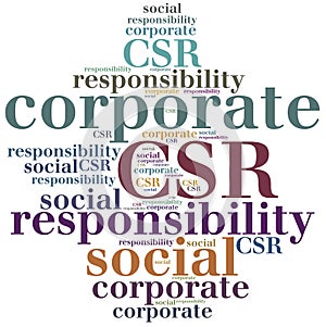 CSR. Corporate social responsibility.