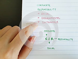 CSR corporate social responsiblity