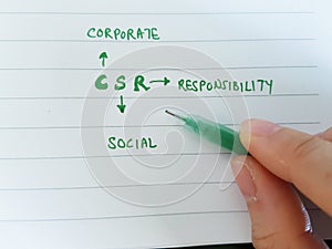 CSR corporate social responsiblity