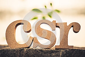 CSR on Stone