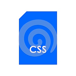 CSS file format icon