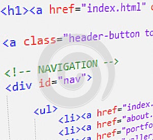 CSS and HTML code photo