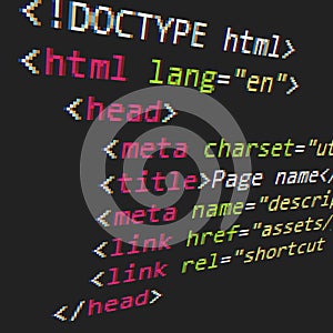 CSS and HTML code