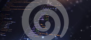 html and css web developing banner