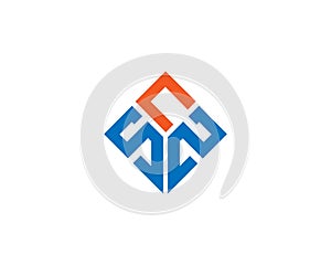 CSS And SCS Initial Logo Design