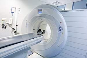 CT (Computed tomography) scanner in hospital
