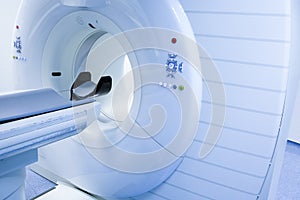 CT (Computed tomography) scanner in hospital