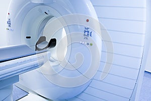 CT (Computed tomography) scanner in hospital photo