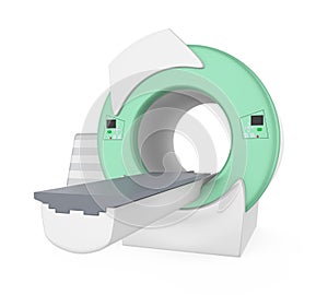 CT Scanner Tomography Isolated