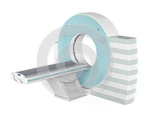 CT Scanner Tomography Isolated