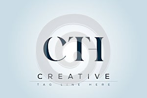 CTH abstract letter logo