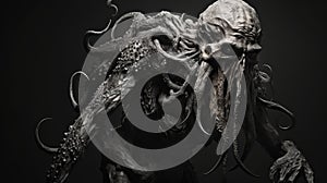 Cthulhu Artbook: Hd Wallpaper Stock With Zbrush-inspired Filthy Sculptures