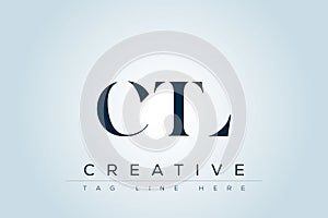 CTL abstract letter logo