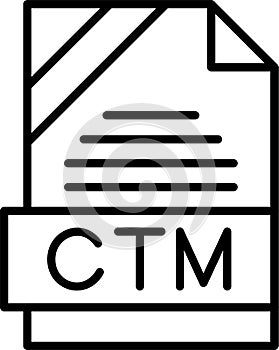 CTM Vector Icon Design